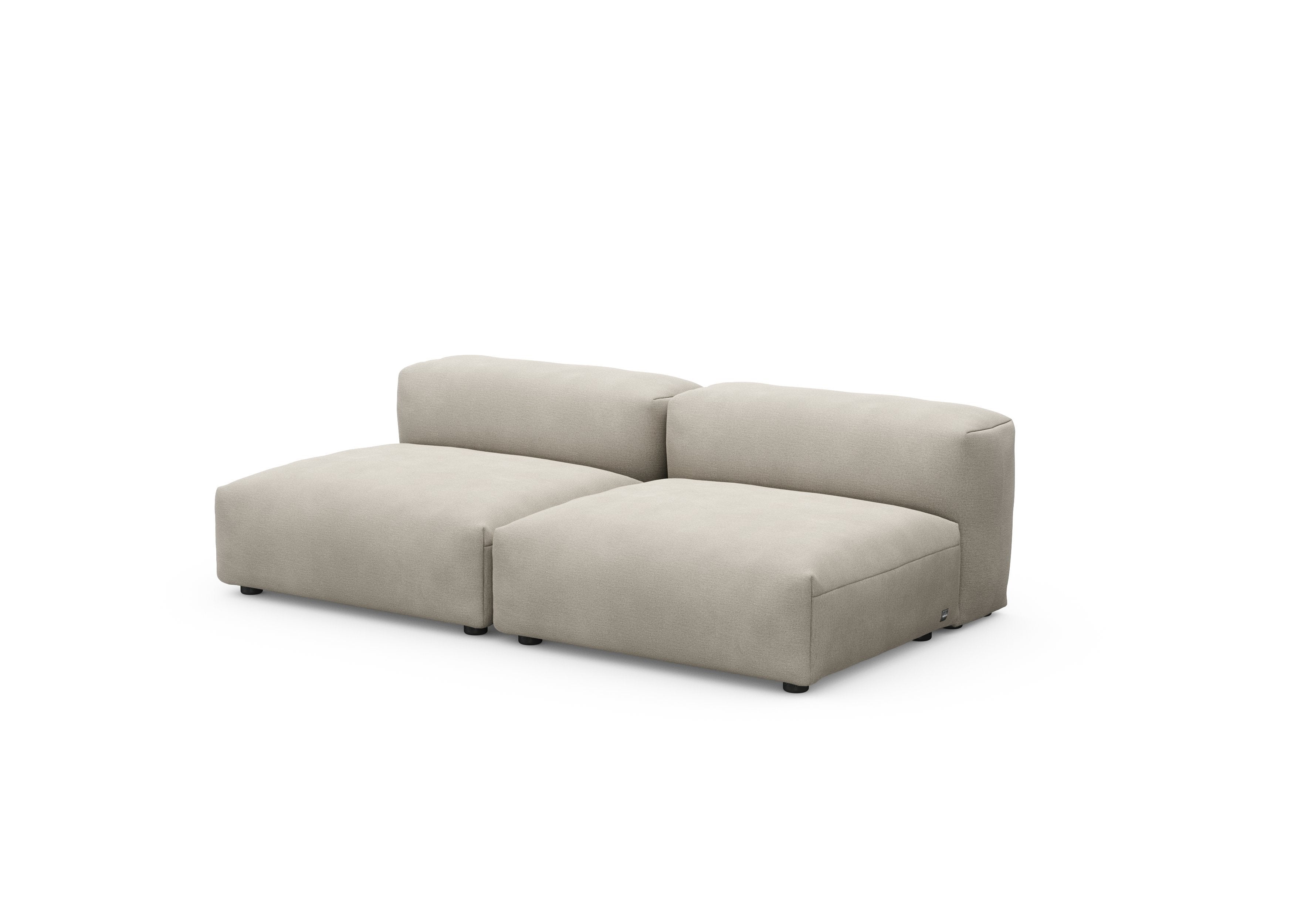 vetsak®-Two Seat Lounge Sofa M Linen stone