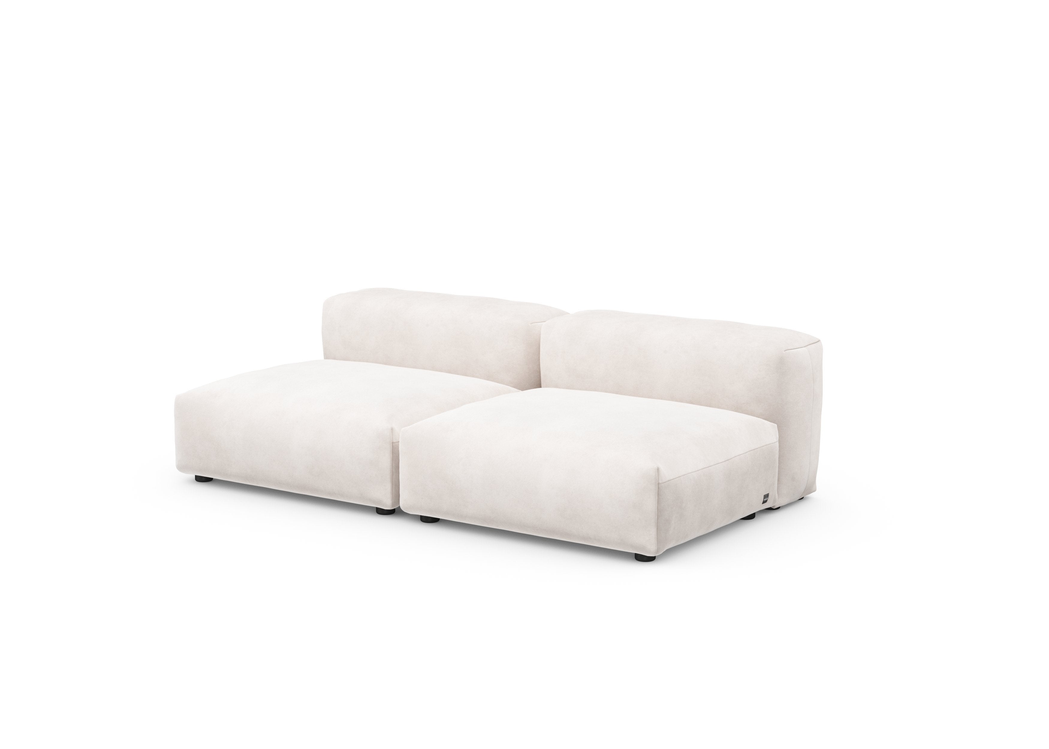 vetsak®-Two Seat Lounge Sofa M Velvet creme